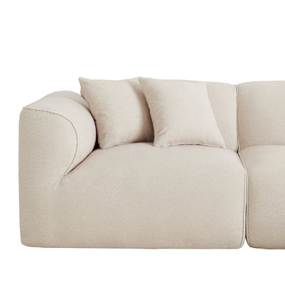 Luxury Double Needle Cut Velvet Sofa For Living