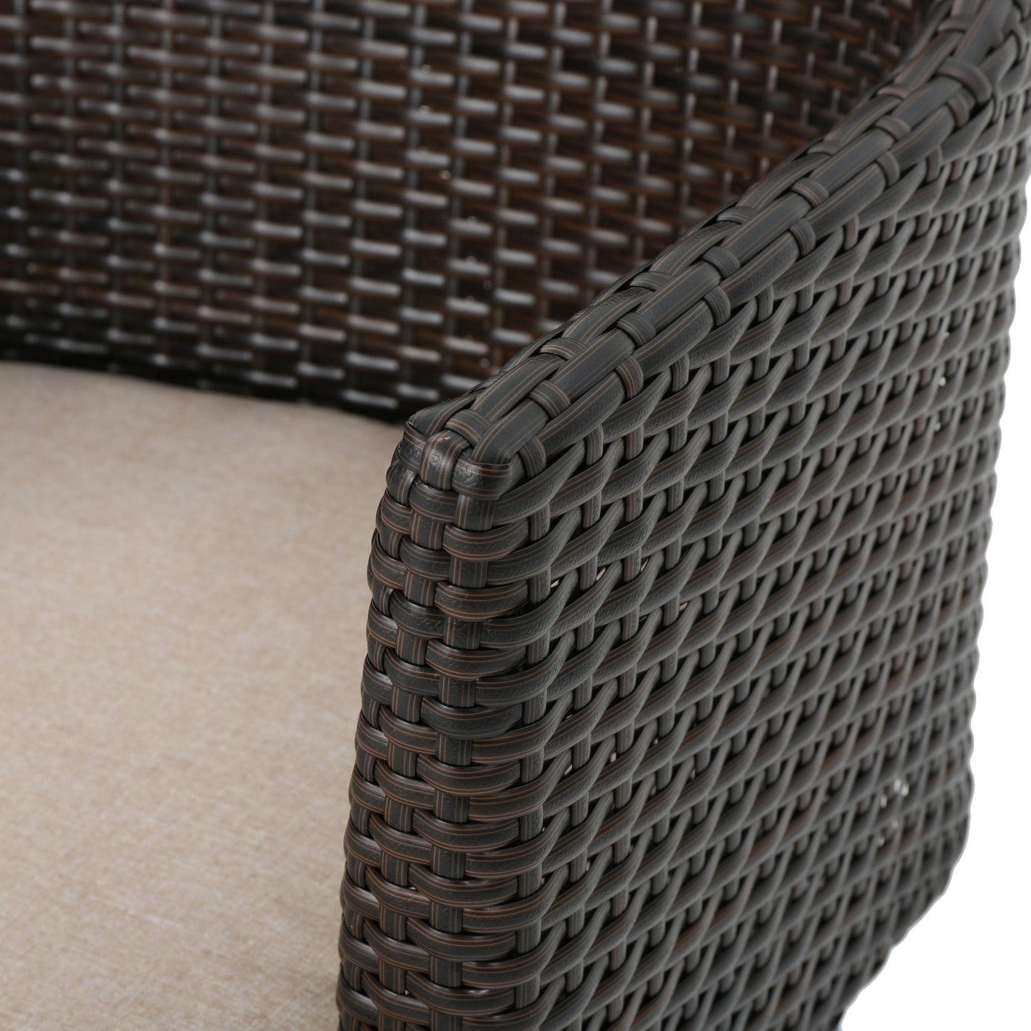 Kenneth 3 Piece Chat Set and Rattan Chairs