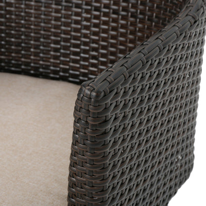 Kenneth 3 Piece Chat Set and Rattan Chairs