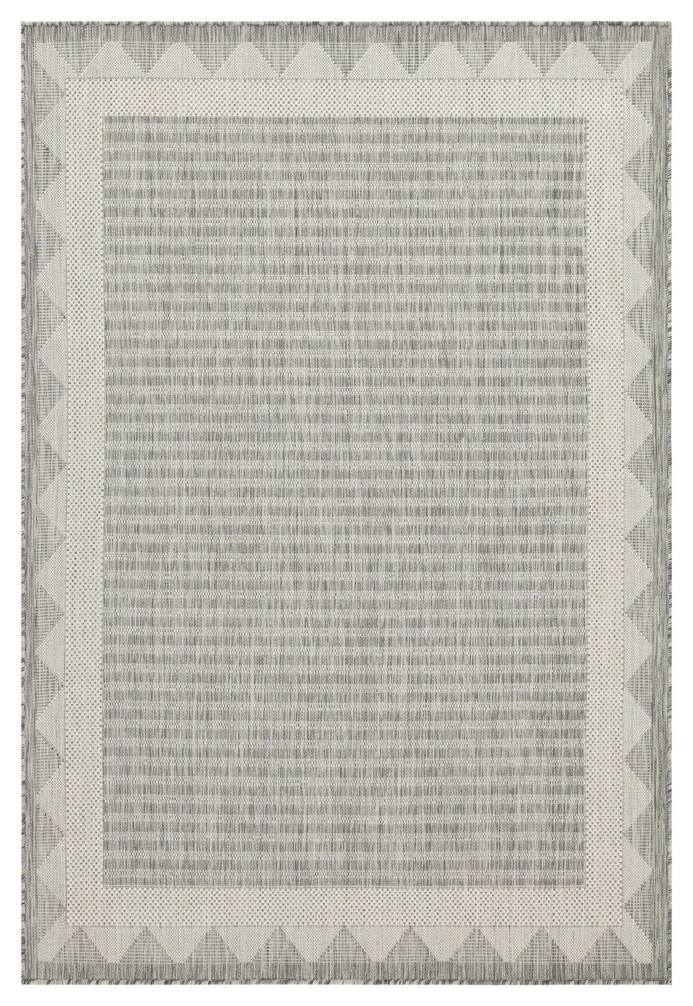 Sunshine Silver Indoor and Outdoor Area Rug