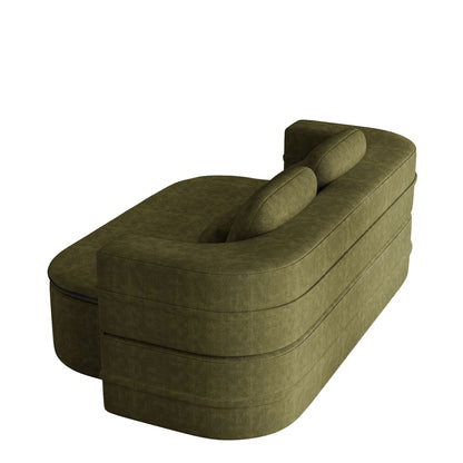 Foldable Sofa Bed with a Multi Functional Blanket