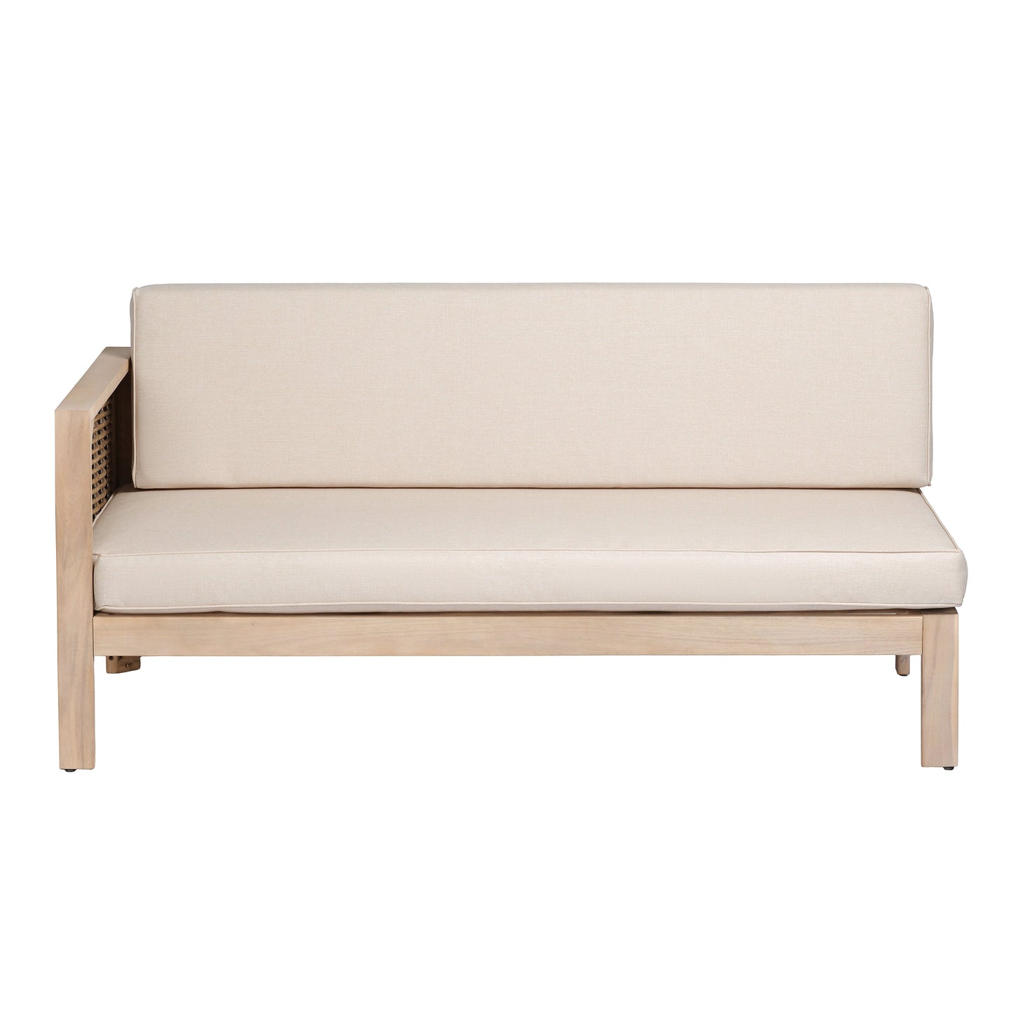 Premium Emir Acacia 4 Seater Sofa for Patio