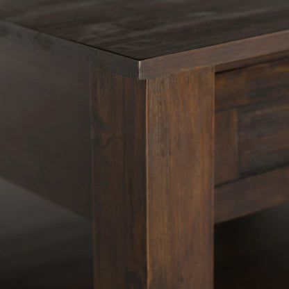 Monroe Handcrafted Side Table and the Acacia Wood