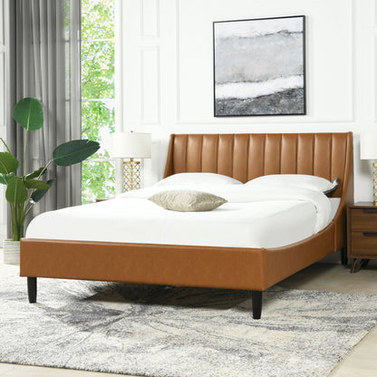 Aspen Vertical Tufted and Modern Platform Bed