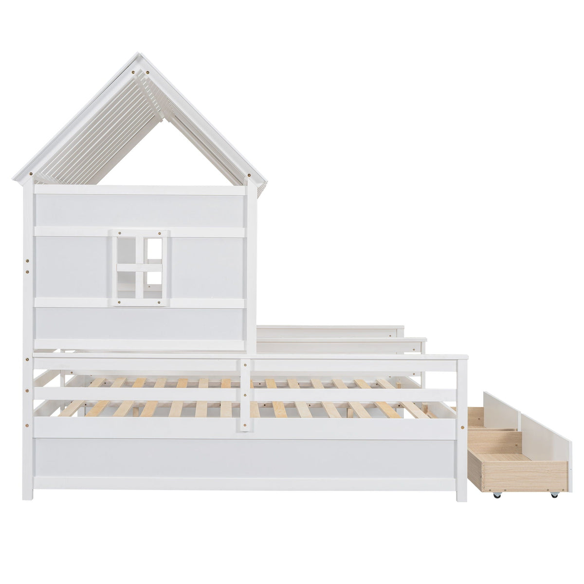House Platform Beds With 2 Drawers white storage bed slatted base on Tampa Home & Garden Store
