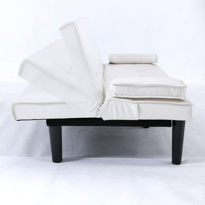 Compact Foldable Sofa Bed and Cup Holder