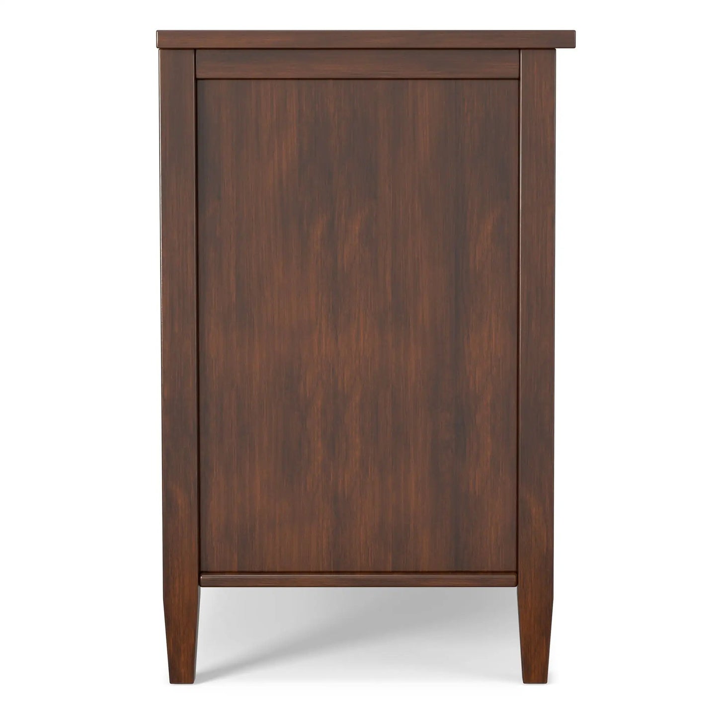 Warm Shaker Transitional Style TV Media Stand in dark walnut wood by Unique Piece Furniture on Tampa Home & Garden Store