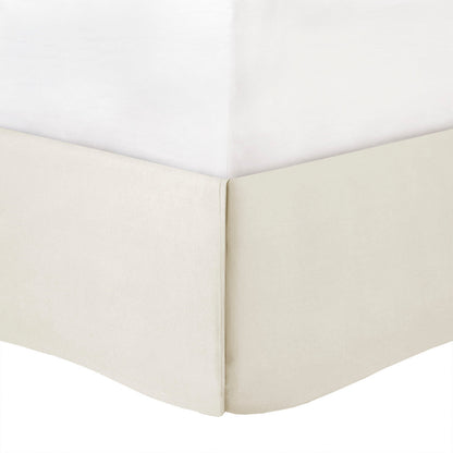 7 Piece Tufted Comforter Set Ivory Cal King, tufted comforter with upholstered bed edges on Tampa Home & Garden Store