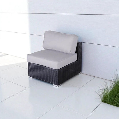 Minnesota Armless Patio Chairs Pair Set of 2