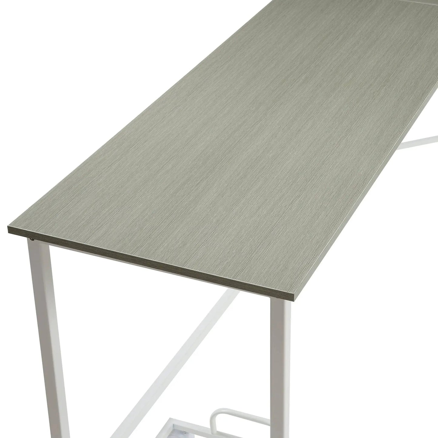 Bambina Computer Desk with L Shape Space Saving