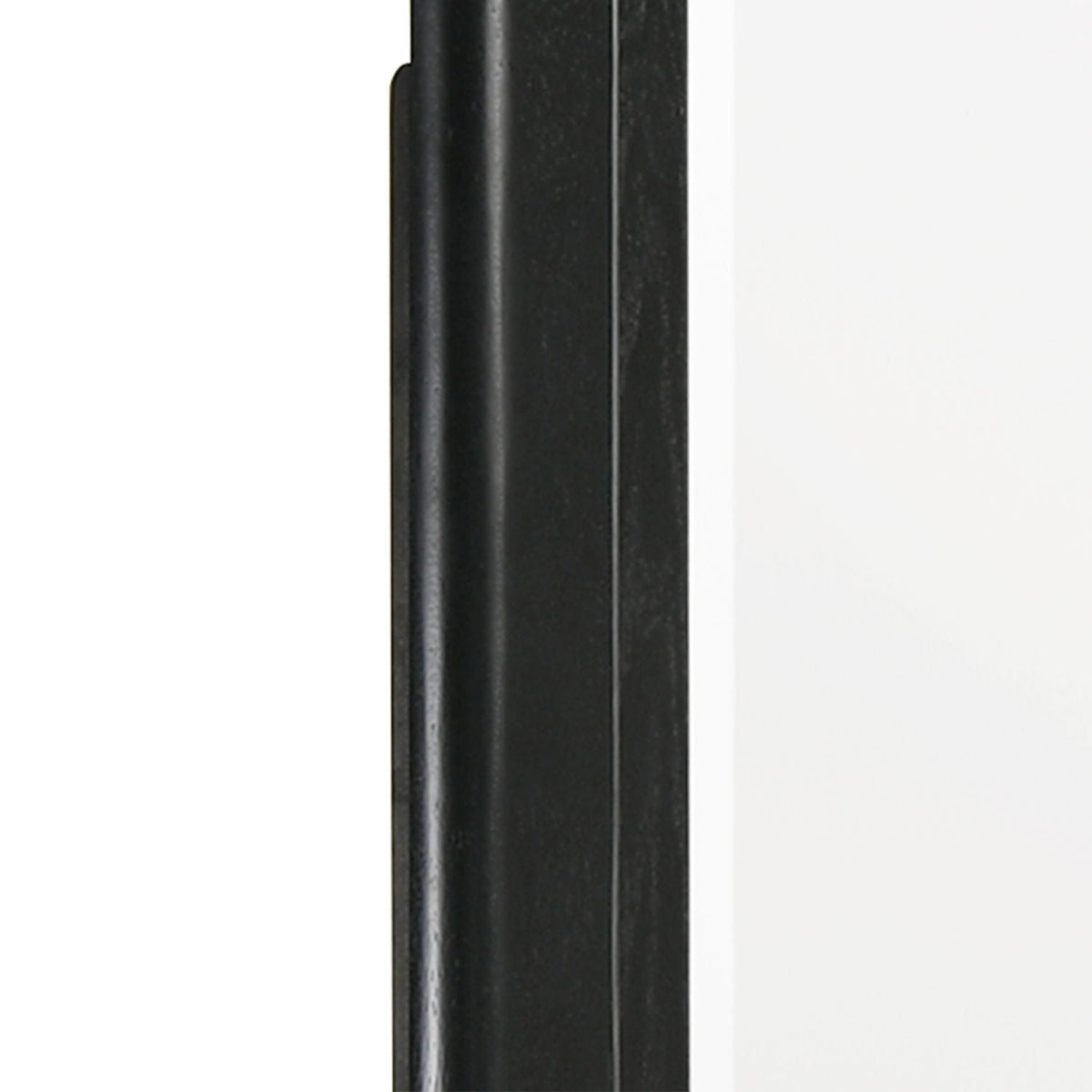 Black bedroom wall mirror with deep frame Opel on Tampa Home & Garden Store