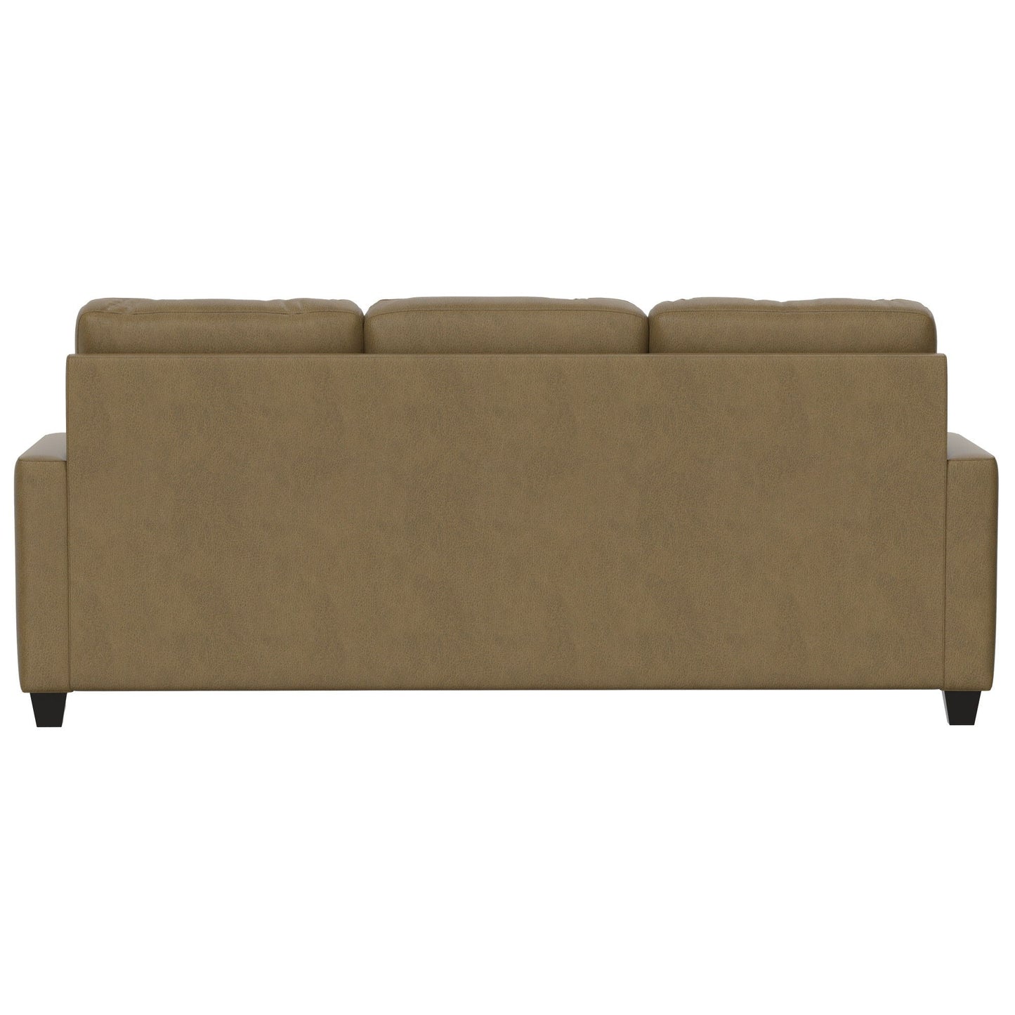 Brown Sofa And Chaise With Usb Charging Console