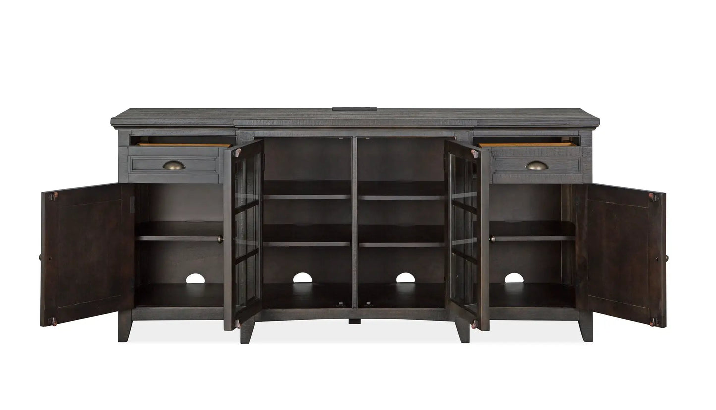 Westley Falls Entertainment Console with Doors