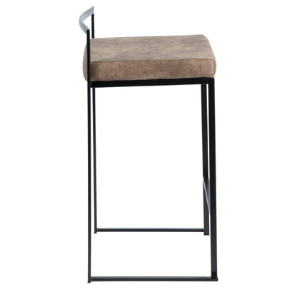 Fuji Contemporary Stackable Counter Stool