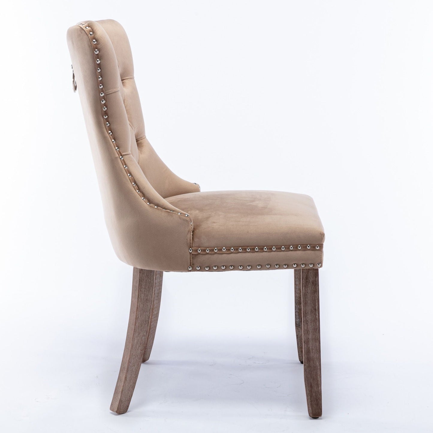 Nikki High End Tufted Dining Chair Set of Two