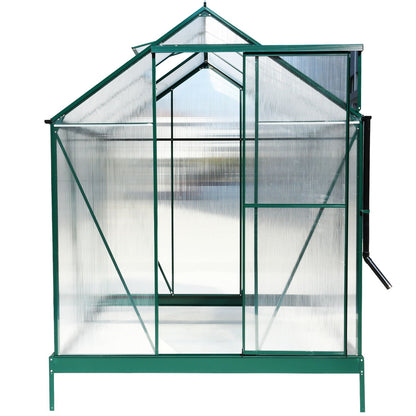 Heavy Duty Polycarbonate Greenhouse Kit and Door
