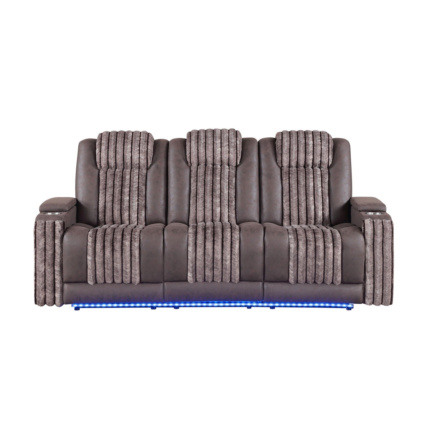 Duran Power Reclining Sofa and Drop Down Table