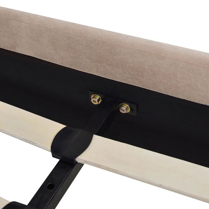 Aspen Vertical Tufted Headboard Platform Bed