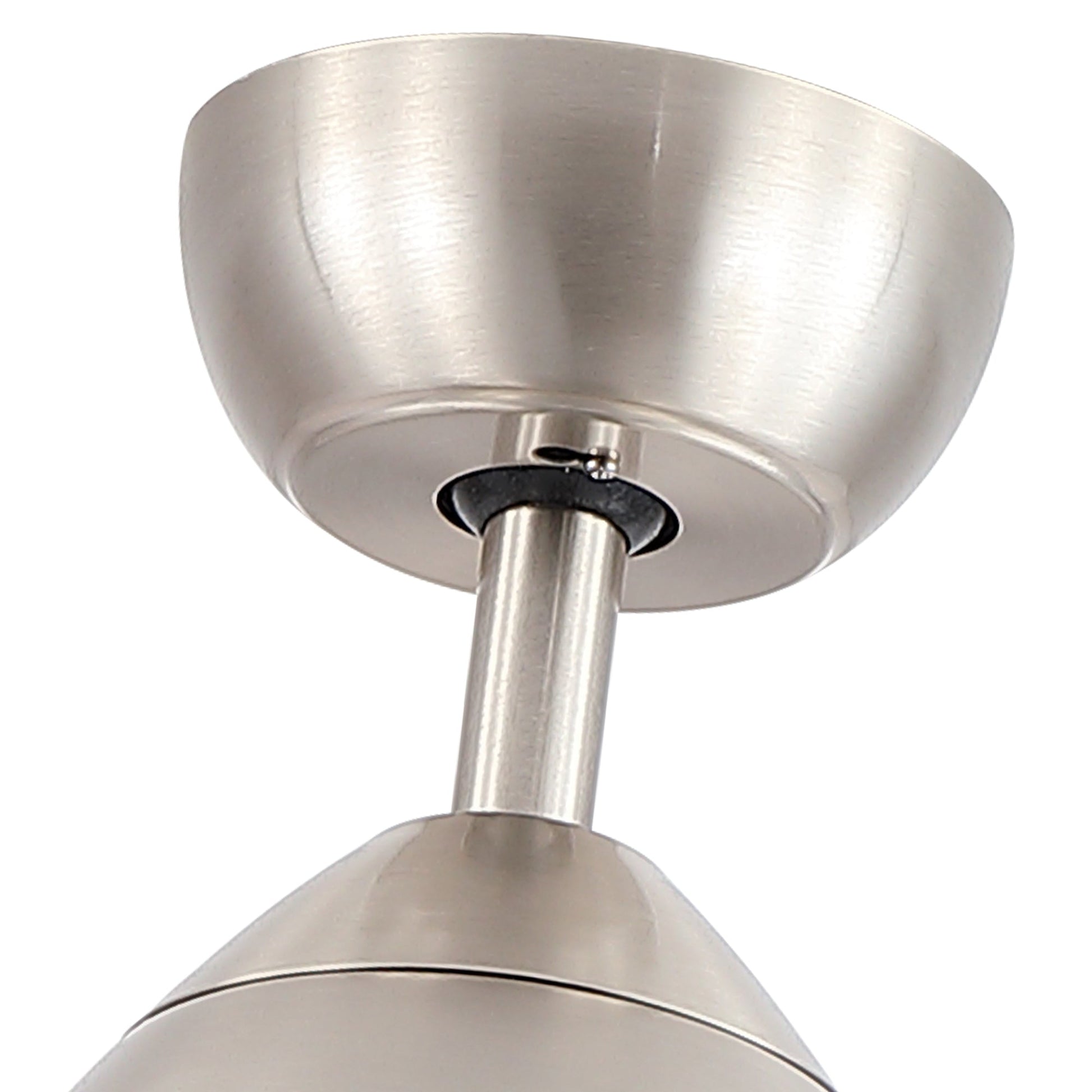 52 in brushed nickel ceiling fan by HouseOfZazla with integrated LED light kit on Tampa Home & Garden Store