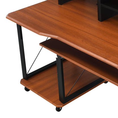 Megara Music Desk With Multiple Storage Solutions