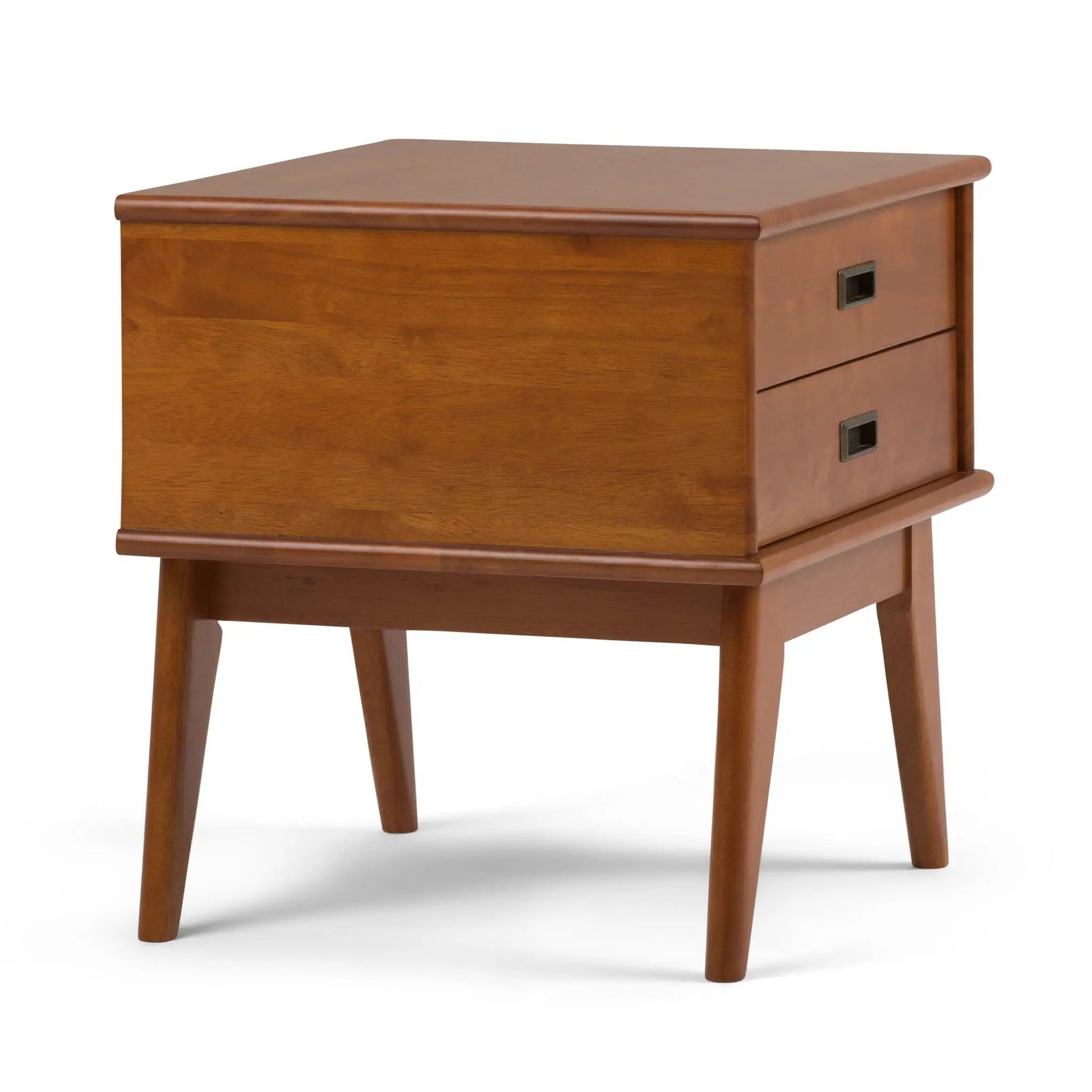 Draper Handcrafted Mid Century End Table in warm walnut by Unique Piece Furniture on Tampa Home & Garden Store