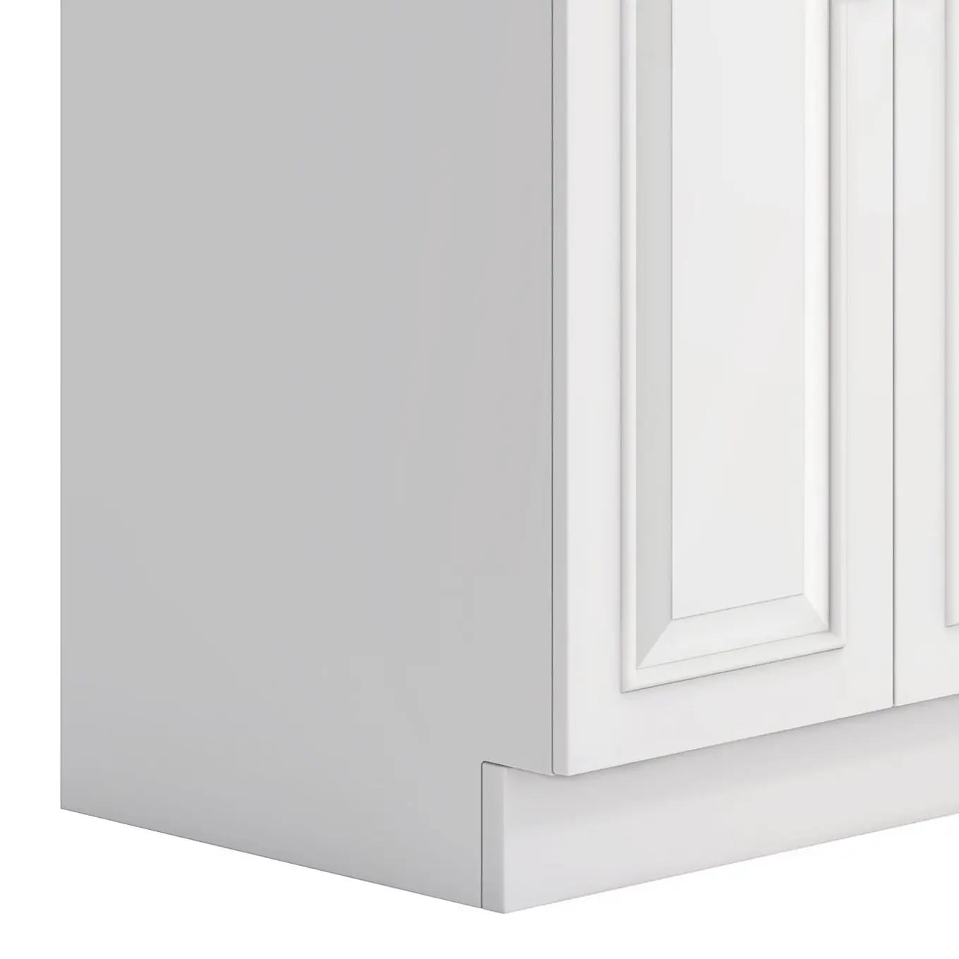 Darwin deluxe laundry cabinet white finish with paneled doors vanity by Unique Piece Furniture on Tampa Home & Garden Store