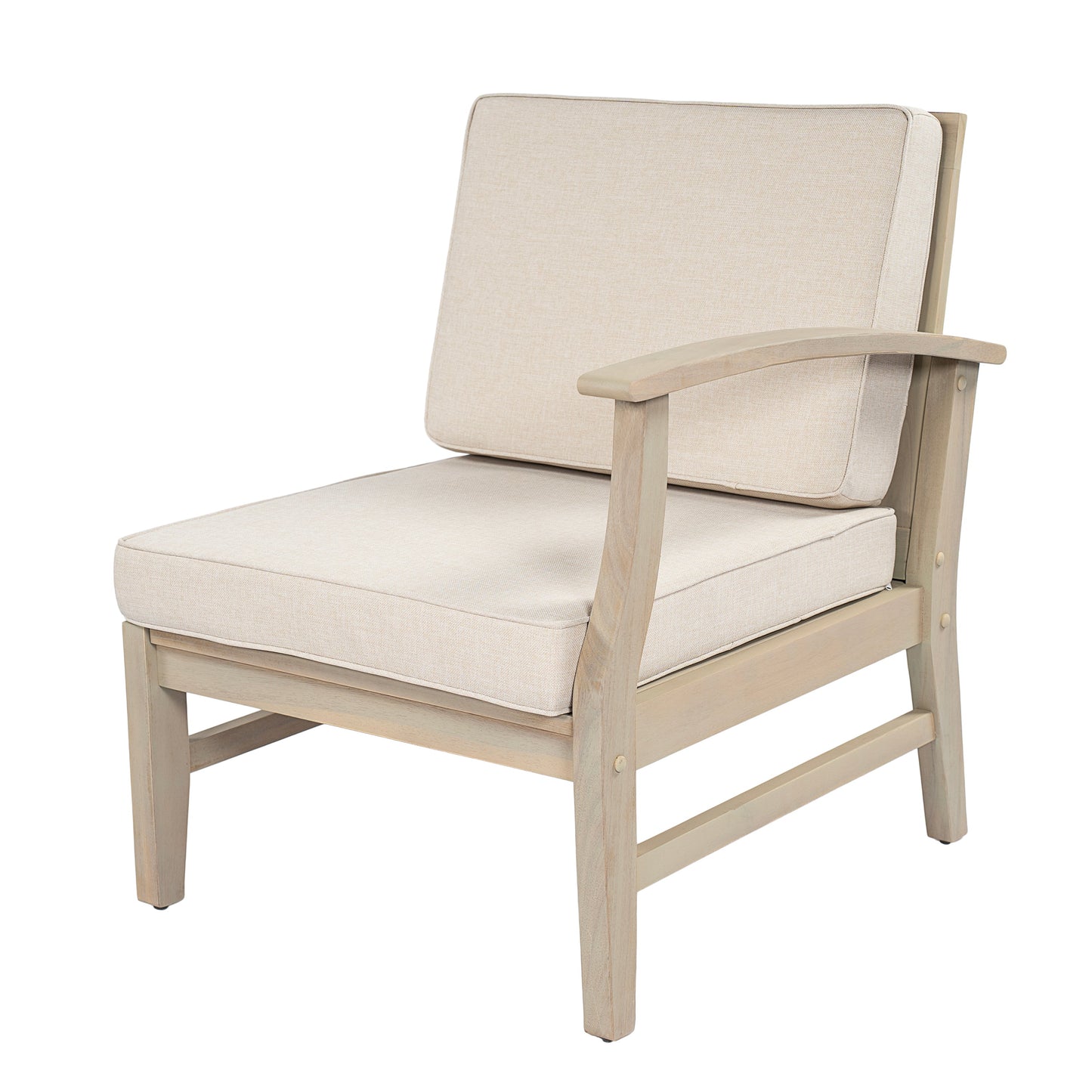 Perla 5 Piece Patio Sofa Set and Acacia Wood