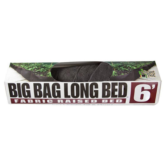 6ft x 16in Smart Pot Big Bag Long Grow Bag | Black - Tampa Home & Garden Store