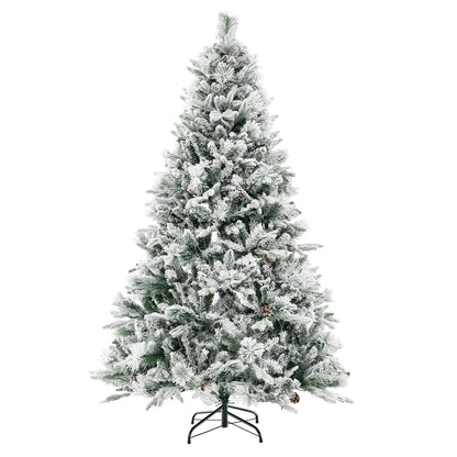 Árbol de Navidad artificial de 1.4/1.8/2.1 metros con agujas de pino y luces LED - 2.1 m