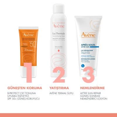 Sunscreen trio: Avène B-Protect SPF50+ tubes (orange/white) from Beauty Care Bag, 3 items on Tampa Home & Garden Store