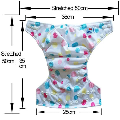 Stevvex 6pc cloth diapers with microfleece lining on Tampa Home & Garden Store