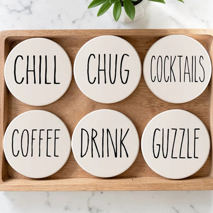 Posavasos Minimalistas