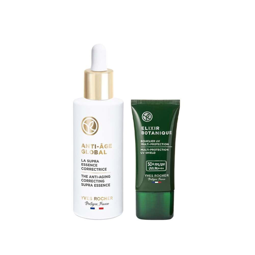 Elixir Botanique SPF 50+ UV Shield & Yves Rocher Anti-Age Global serum, 2-piece set on Tampa Home & Garden Store