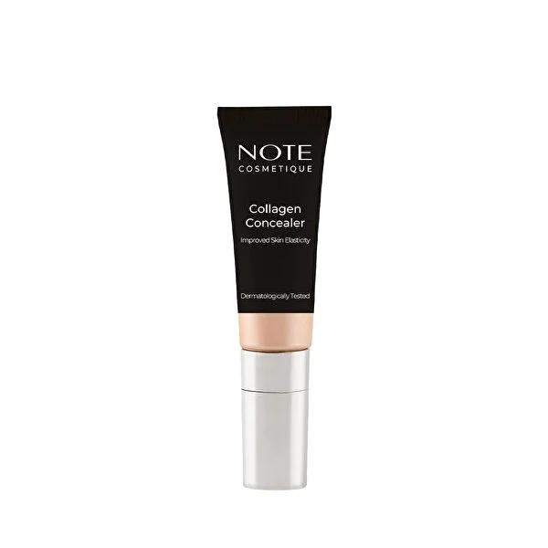 Note Collagen Concealer black tube with rose-gold cap Note Cosmetique on Tampa Home & Garden Store