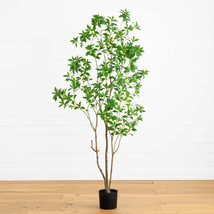 7’ Artificial Minimalist Japanese Pieris Tree - Tampa Home & Garden Store
