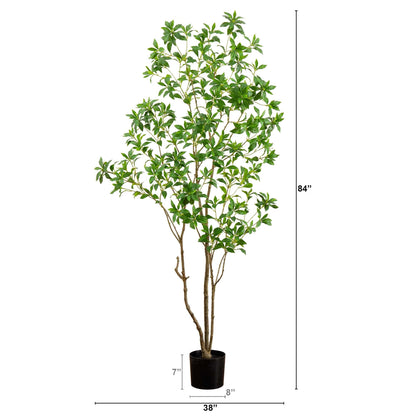 7’ Artificial Minimalist Japanese Pieris Tree - Tampa Home & Garden Store