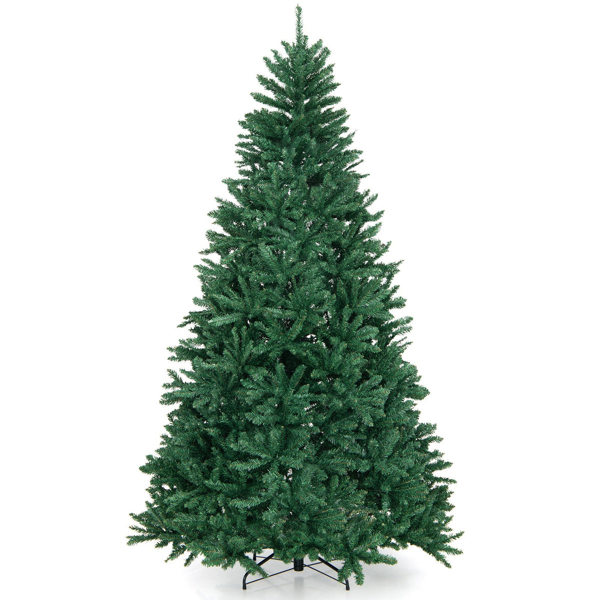 7.5 ft DirectDeals artificial Christmas tree with folding metal stand, green needles on Tampa Home & Garden Store