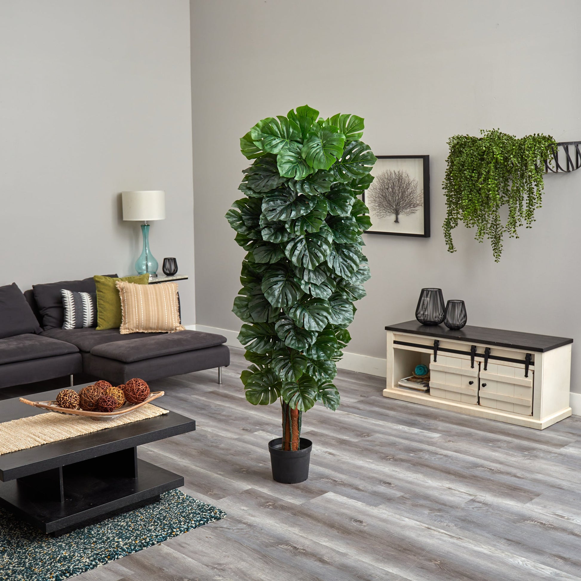 70” Monstera Artificial Tree (Indoor/Outdoor) - Tampa Home & Garden Store