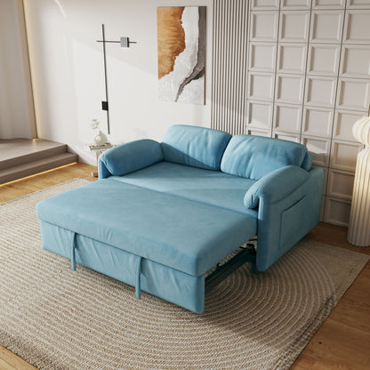 Dual Purpose Sofa and Retractable Queen Bed