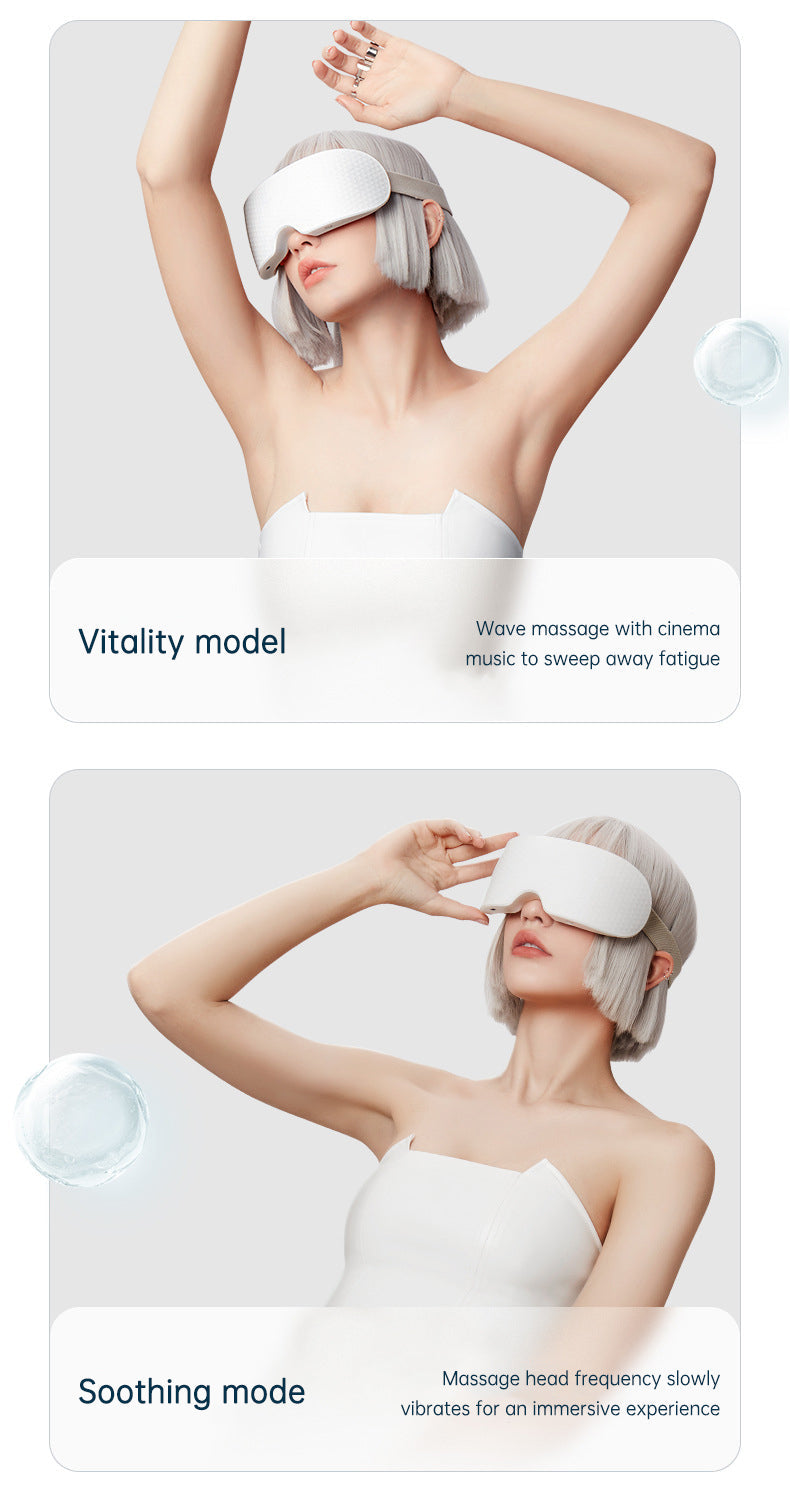 New Arrival Dry Eye Massage And Heating Steam Eye Massage Equipment Vibration Electric Eye Steam Massager - Tampa Home & Garden Store