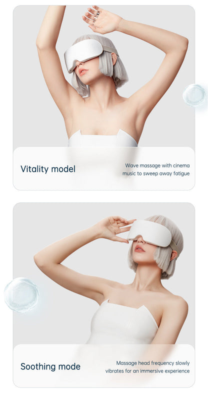 New Arrival Dry Eye Massage And Heating Steam Eye Massage Equipment Vibration Electric Eye Steam Massager - Tampa Home & Garden Store