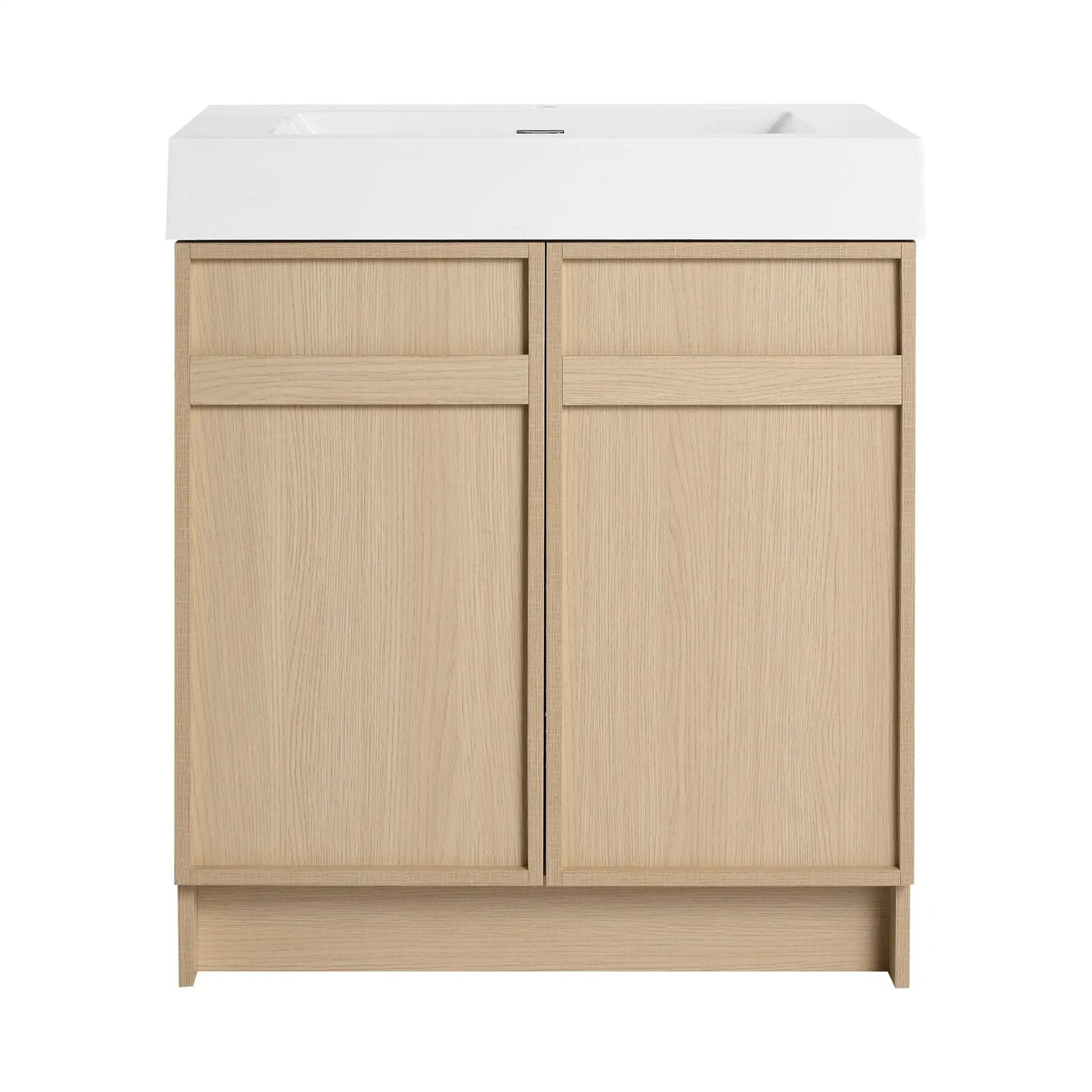Freestanding Bathroom Vanity with Resin Sink