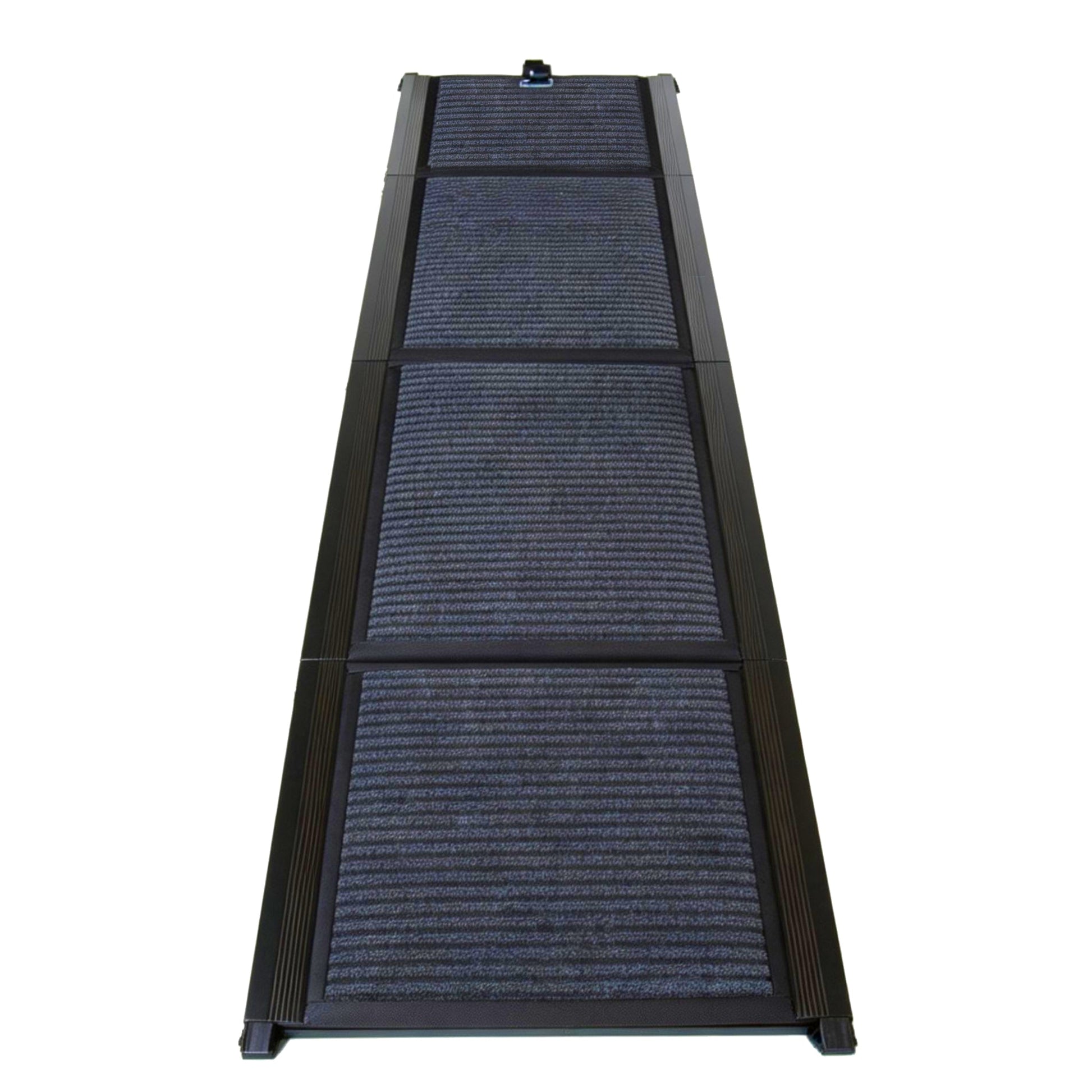 Folding Dog Ramp for Cars 63in x 17.3in blue-gray carpeted surface HouseOfZazla on Tampa Home & Garden Store