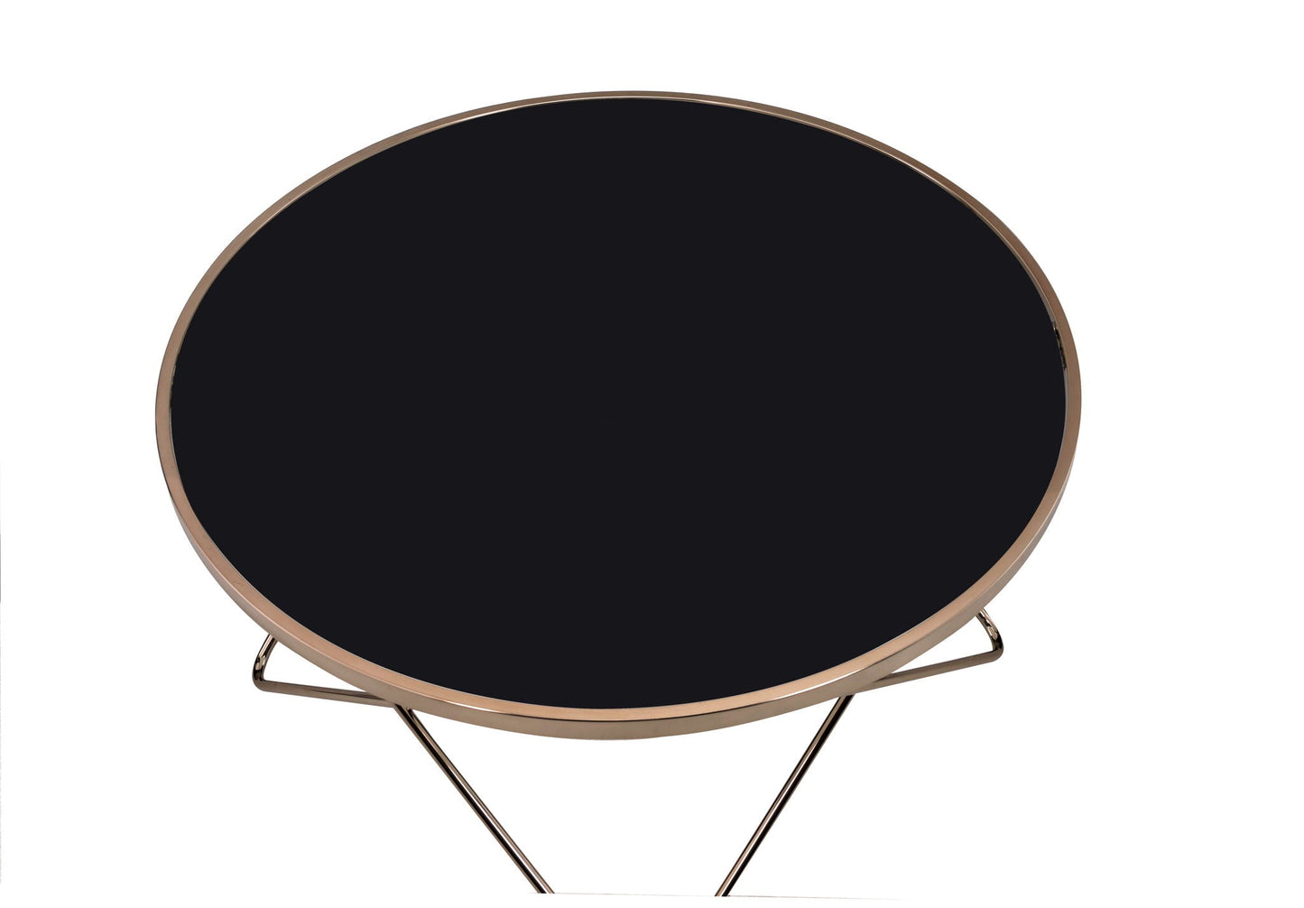 Valora Glass Coffee Table in Smoky Glass Finish