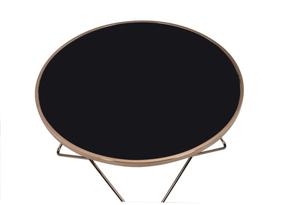 Valora Glass Coffee Table in Smoky Glass Finish