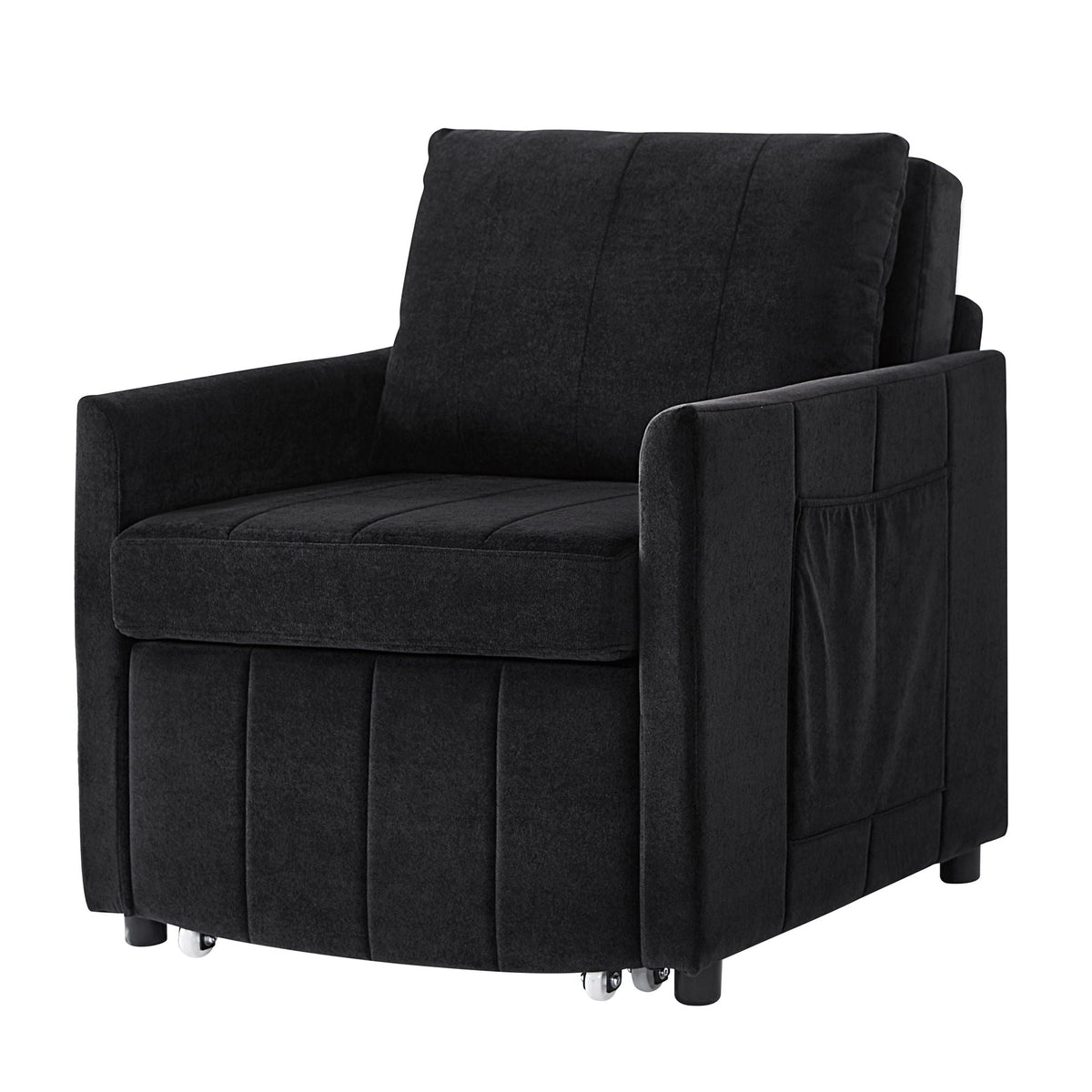 Convertible Sleeper Sofa and Storage Pockets
