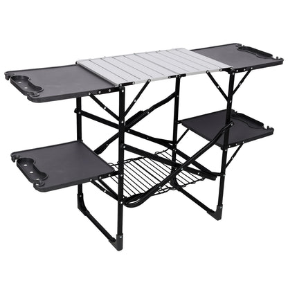 Portable and Folding Camping Kitchen Table