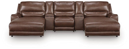 DeepWakes Power Reclining Sectional with Chaise