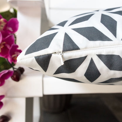 Crystal Burst Indoor and Outdoor Accent Pillow