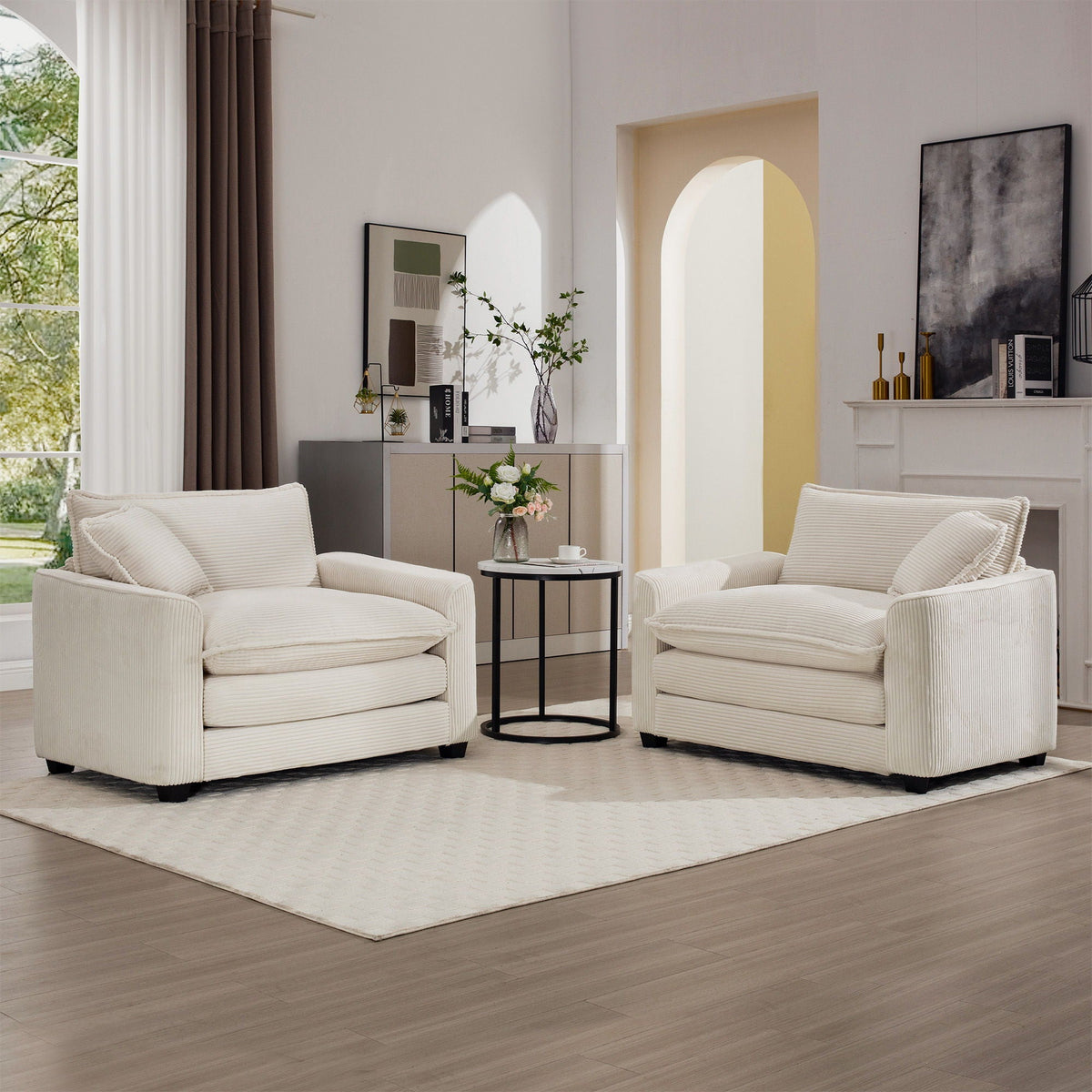 Classic Modern Chair and Memory Foam Pillow